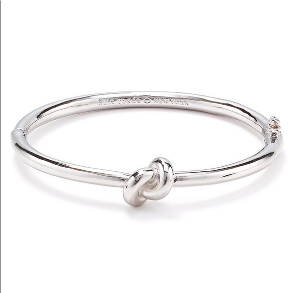 kate spade Jewelry - NWOT Kate spade sailor’s knot silver bracelet